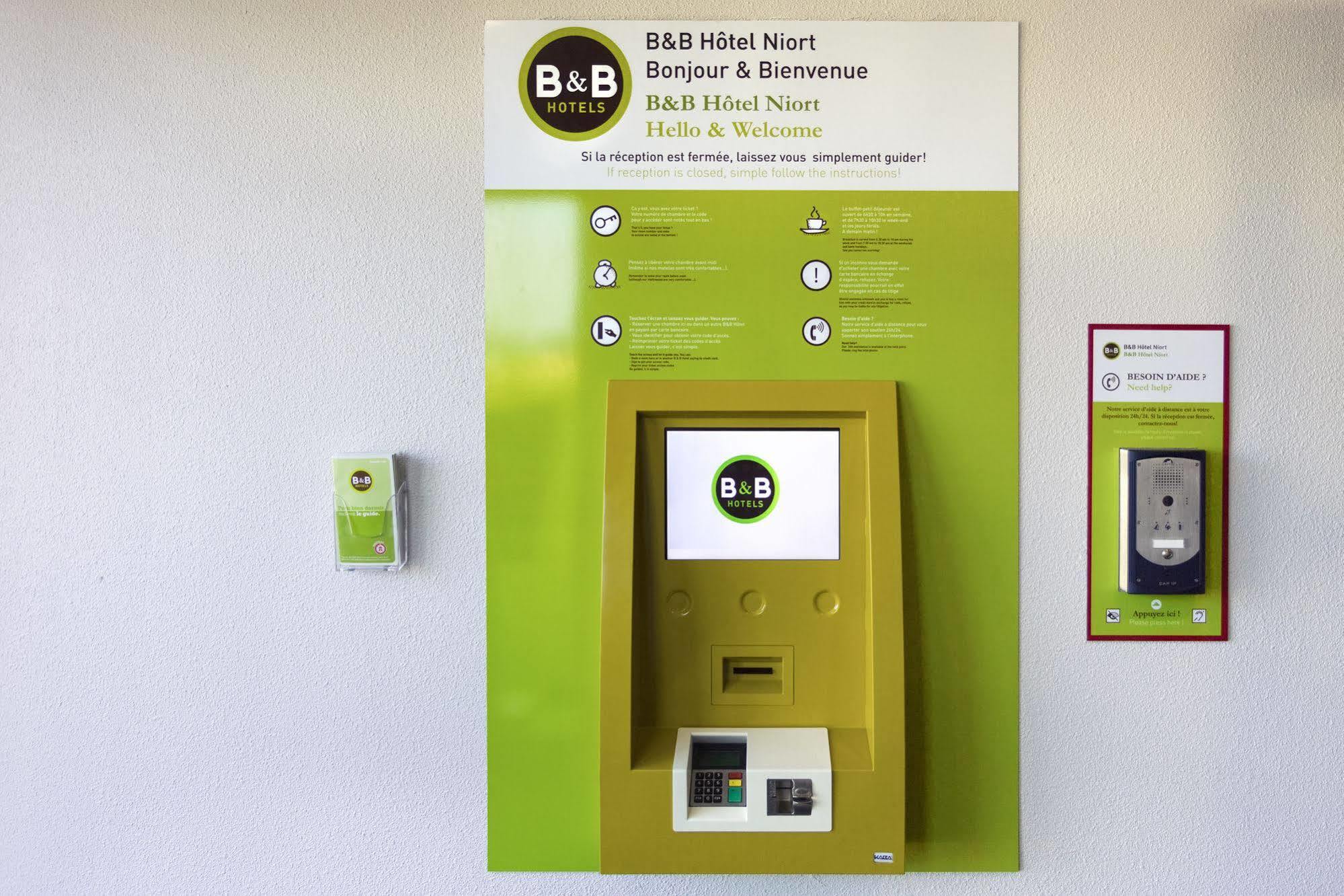 B&B Hotel Niort Marais Poitevin Est Eksteriør billede